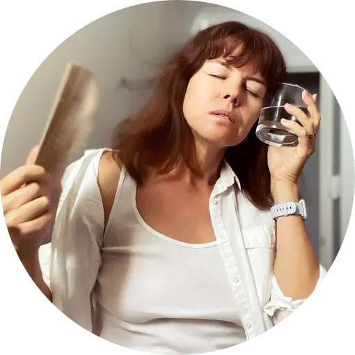 BHRT Bioidentical Hormone 19 Woman with menopause