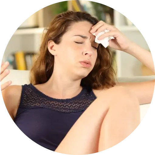 BHRT Bioidentical Hormone 17 Woman with perimenopause
